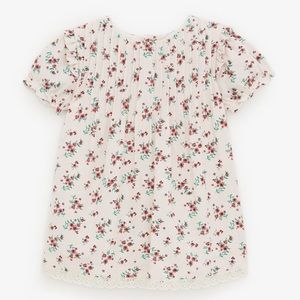 Zara baby floral print dress